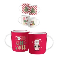 350 ml Weihnachtsmann Hohoho Tasse - 1 Einheit
