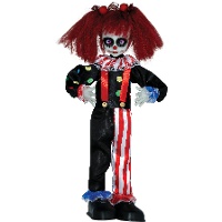 Hängefigur der Gruselclown, 40 cm