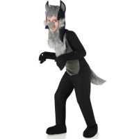 Kinderkostüm Wolf mit Nase