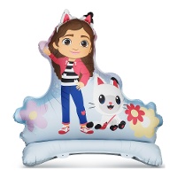 Gabby's Haus-Ballon mit Basis 92 x 90,5 cm