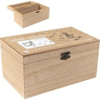Holz-Nähkästchen mit Design