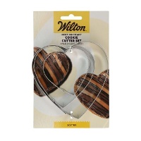 Verschachtelte Herz-Ausstechformen - Wilton - 3 Einheiten