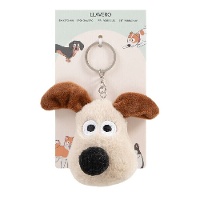 Plüschhund-Schlüsselanhänger