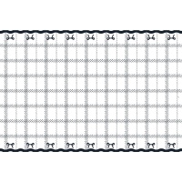 Elegante Geburtstagstischdecke, 1,80 x 1,20 m