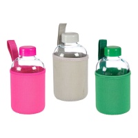 Flasche 0,60 L in lebendigen, sortierten Farben - Vivalto - 1 Stück