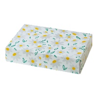 Kartonbox für Margeriten, 23,5 x 16 x 5 cm