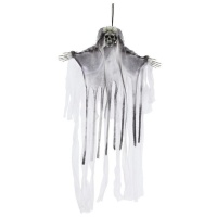 70 cm weißer Skelettbraut-Anhänger