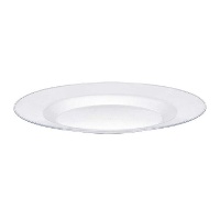 Transparenter runder Teller, 27,5 cm - 1 Stück