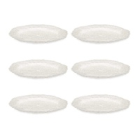 21 cm abstrakter Teller - Vivalto - 6 Stück