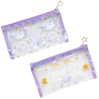 Unicorn-Kulturtasche 23 x 12 cm - 1 Stück