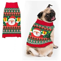 Weihnachtspullover mit Santa Claus 