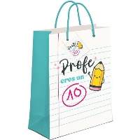Geschenktasche, 32 x 26 x 10 cm, Lehrer, Sie sind eine 10