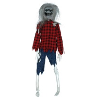 Hängender Skelett-Werwolf, 40 cm