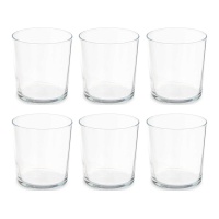 370 ml Wasserglas gerade - 6 Stück.