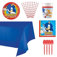 Party-Paket für Sonic - 8 Personen