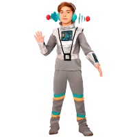 Graues Alien-Kostüm für Jungen