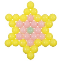 Netze für Ballons in Sternform 63 x 58 cm