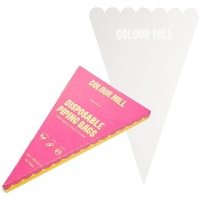 Einweg-Spritzbeutel, 30 cm - Colour Mill - 50 Stück