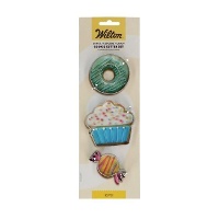 Ausstechformen für Donuts, Cupcakes und Süßigkeiten - Wilton - 3 Stück