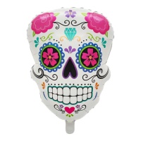 Mexikanischer Totenkopf Ballon 60 cm