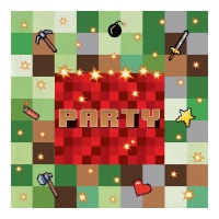 TNT Party Servietten 16,5 x 16,5 cm - 20 Stk.