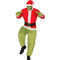 Kostüm des Weihnachtsmuffels für Erwachsene