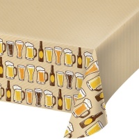 Bier-Tischdecke - 1,37 x 2,59 m