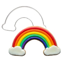 Regenbogenausstechform, 7,8 cm - Wilton
