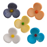Pfirsichblüten-Zuckerfiguren 2 cm - Dekora - 315 Stück.