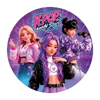 Essbare K-Pop-Oblate, 20 cm