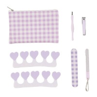 Vichy Lila Maniküre-Set - 8 Teile