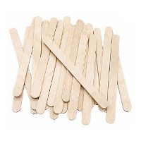 Holzstäbchen für Eis und Lollis - Azucren - 50 Stück