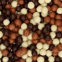 Perlen aus drei Schokoladensorten, 155 g - FunCakes