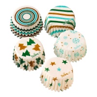 Kapseln für Bonbons mit einem Durchmesser von 2,7 cm von Christmas Dream - 100 Stück