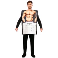 Sexy Kalender-Kostüm für Herren (für Erwachsene)