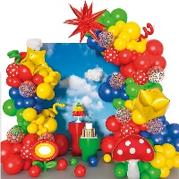 Ballon-Set im klassischen Videospiel-Design - 100 Stück