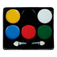 Make-up-Palette mit verschiedenen Farben