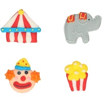 Zuckerfiguren Zirkus - 8 Stück