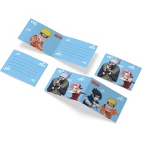 Naruto Einladungen - 6 Stück