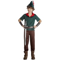 Robin Woodland Bogenschütze Kostüm für Kinder
