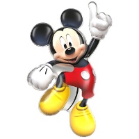 Mickey-Vollformballon 82 x 49 cm