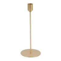 Goldener Kerzenhalter 25 cm - DCasa