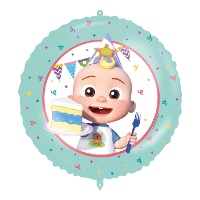 Cocomelon Ballon mit 46 cm Durchmesser für Geburtstage - Procos