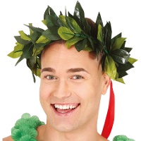 Grüner Lorbeerkranz
