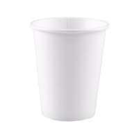 300 ml Becher aus weißem Karton - 50 Stück.