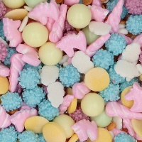 3D-Einhornstreusel Be a Unicorn, 70 g - FunCakes