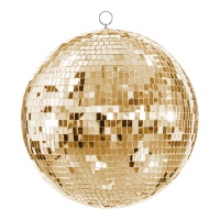 Spiegelkugel in Champagner-Gold-Effekt, 40 cm