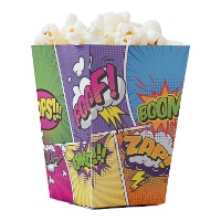 Hochwertige Superhelden-Comicbox - 12 Stück