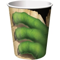 Dinosaurier-Klauenbecher, 266 ml - 8 Stück