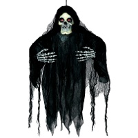 Skelettanhänger mit Licht, Ton und Bewegung von 1,20 m